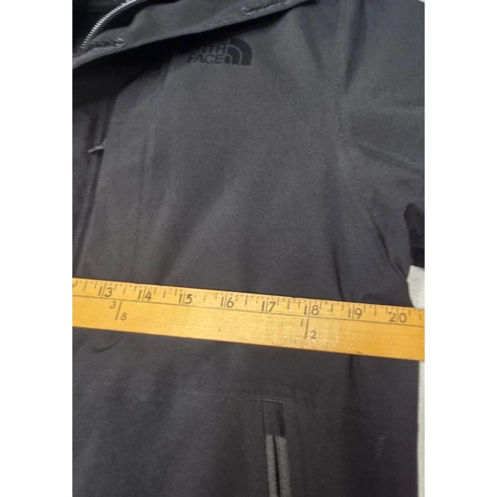 The North Face DryVent Hooded Rain Jacket Black Mens Small Waterproof